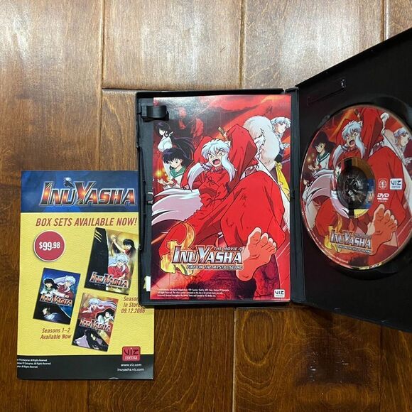 Inuyasha The Movie 4 Fire on the Mystic Island DVD Target Exclusive Movie Anime - Picture 4 of 6